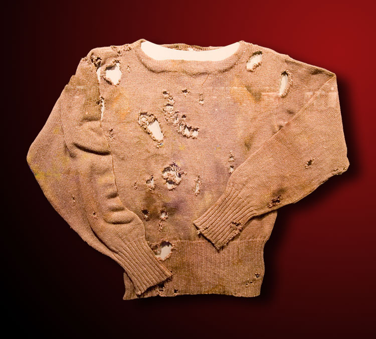 Sweter jednego z członków Halifaxa